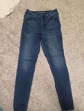 INC International Concepts Dark Blue Skinny Jeans
